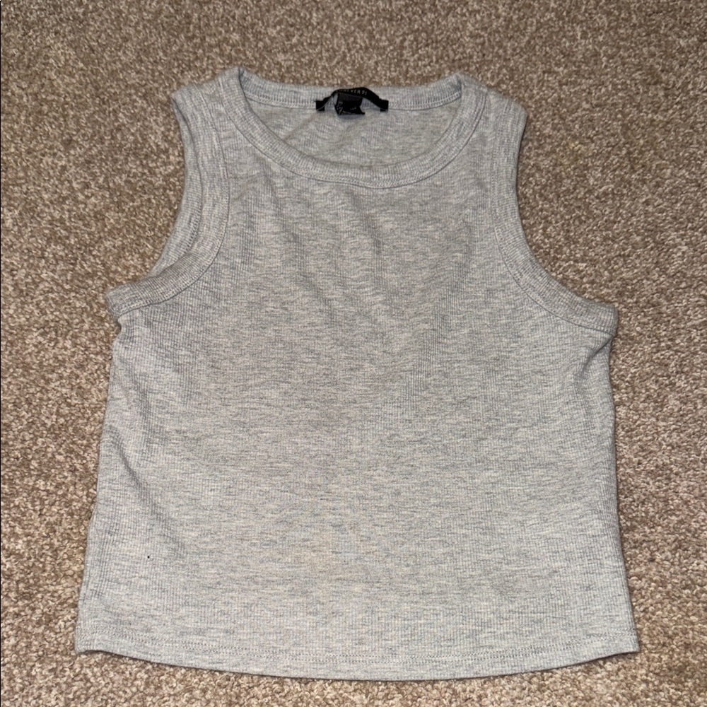 Forever 21 Light Gray Tank Top